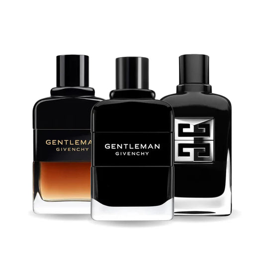 SET MIT 3 PARFÜMS: Gentleman, Gentleman Reserve und Gentleman Society – 100 ml