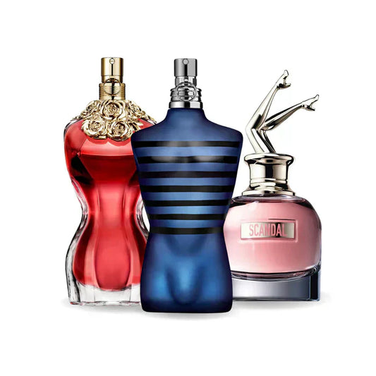 SET MIT 3 PARFÜMS: La Belle, Ultra Male und Scandal – 100 ml