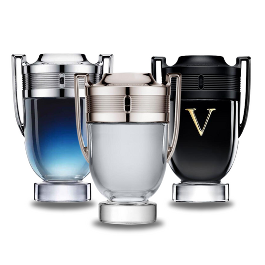 SET MIT 3 PARFÜMS: Paco Rabanne Invictus Legend, Paco Rabanne Invictus und Paco Rabanne Invictus Victory (Eau de Parfum)